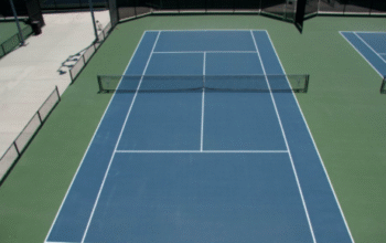 tennis court construction
