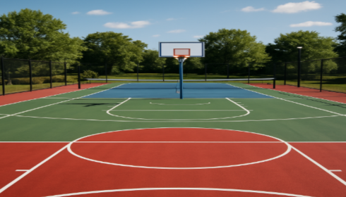 Asphalt vs Concrete Basketball Court: Which Is Better for Outdoor Use?