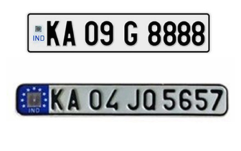 hsrp number plate booking